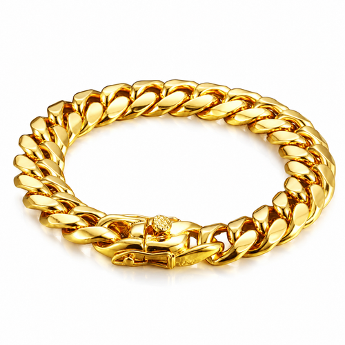 18K Gold Miami Cuban Link Bracelet