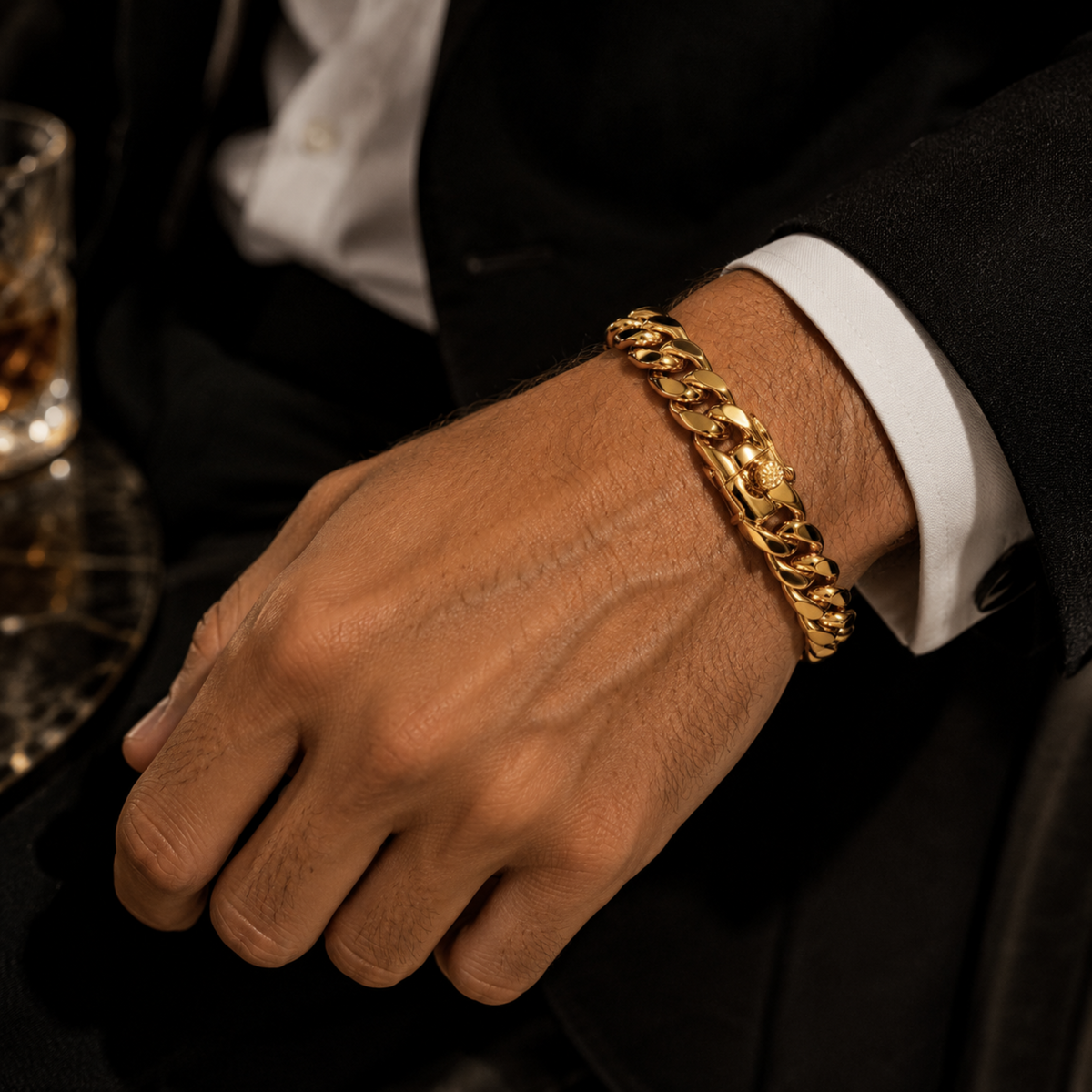 18K Gold Miami Cuban Link Bracelet